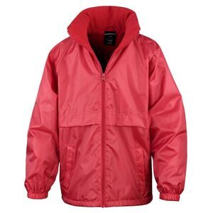 Result Core Childrens/Kids Microfleece Lined Jacket / Red
